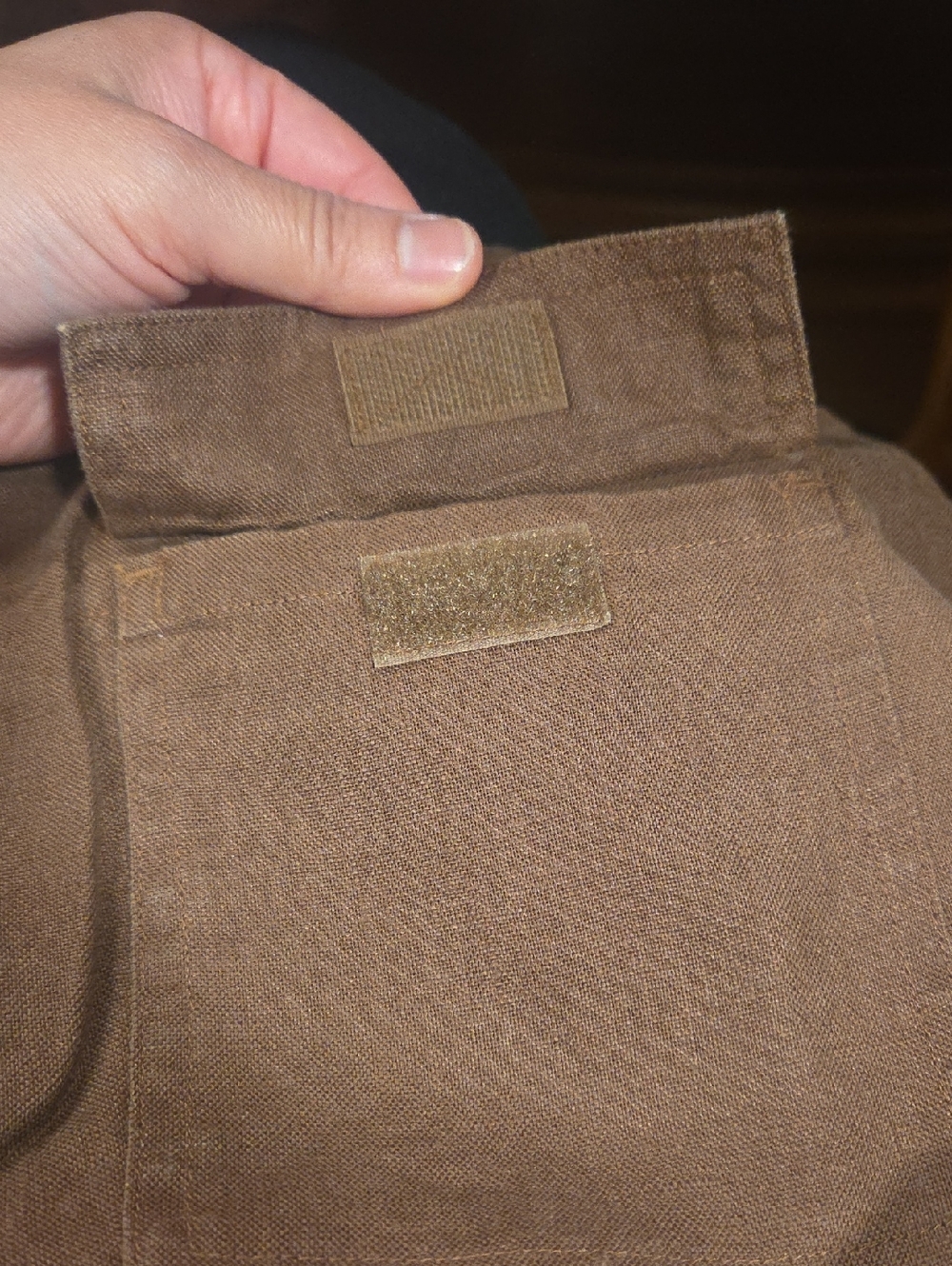 J. Jill Brown Drawstring 100% Linen Pants Summer Resortwear Outdoor Vacay 14 - Picture 8 of 8